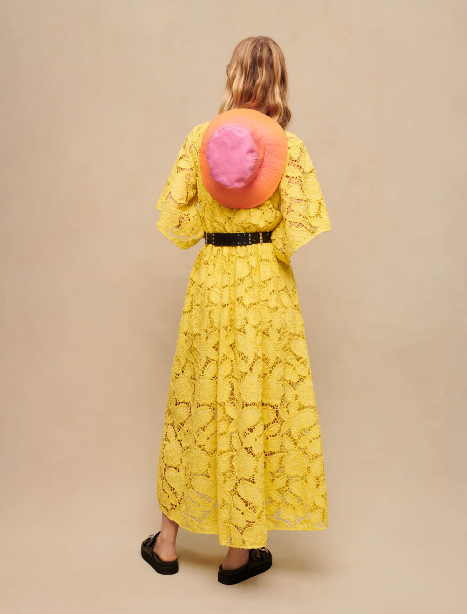 Long lace dress