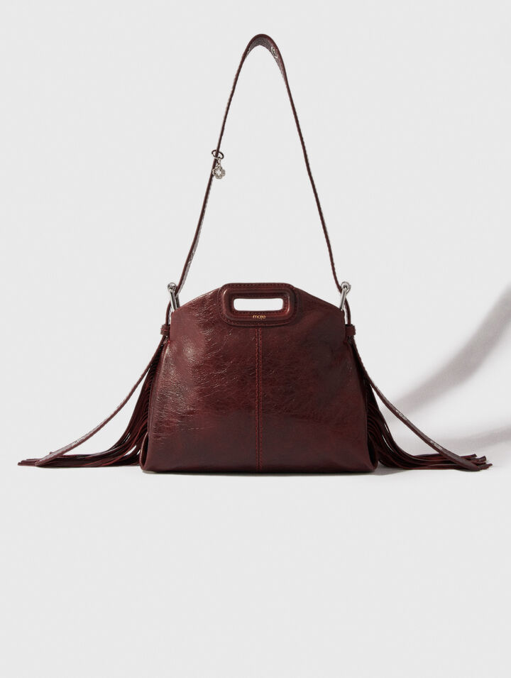 Crackled leather Miss M Mini bag