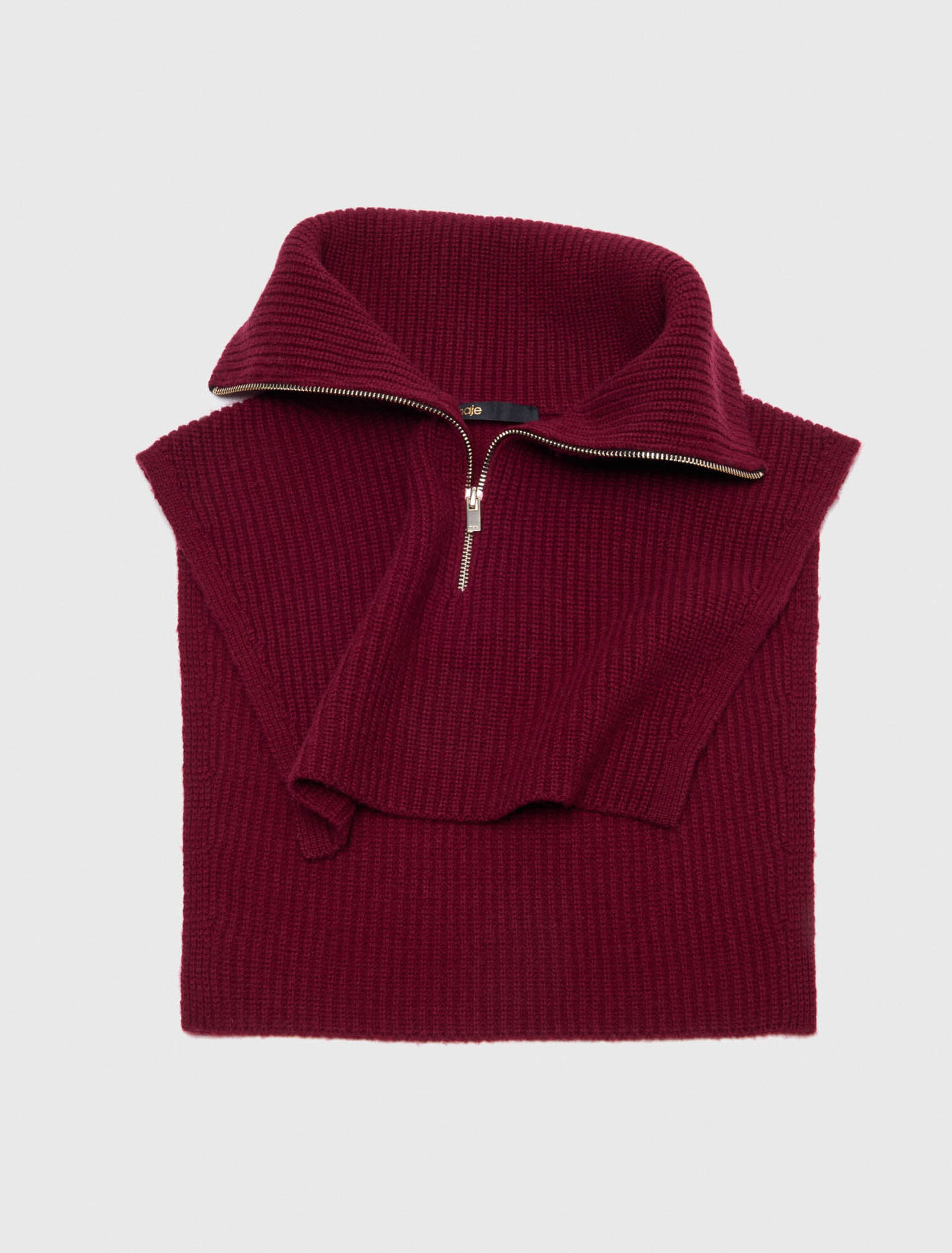 Knit collar
