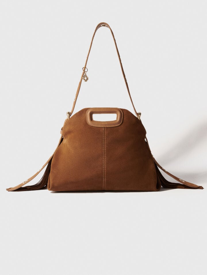 Suede Miss M bag