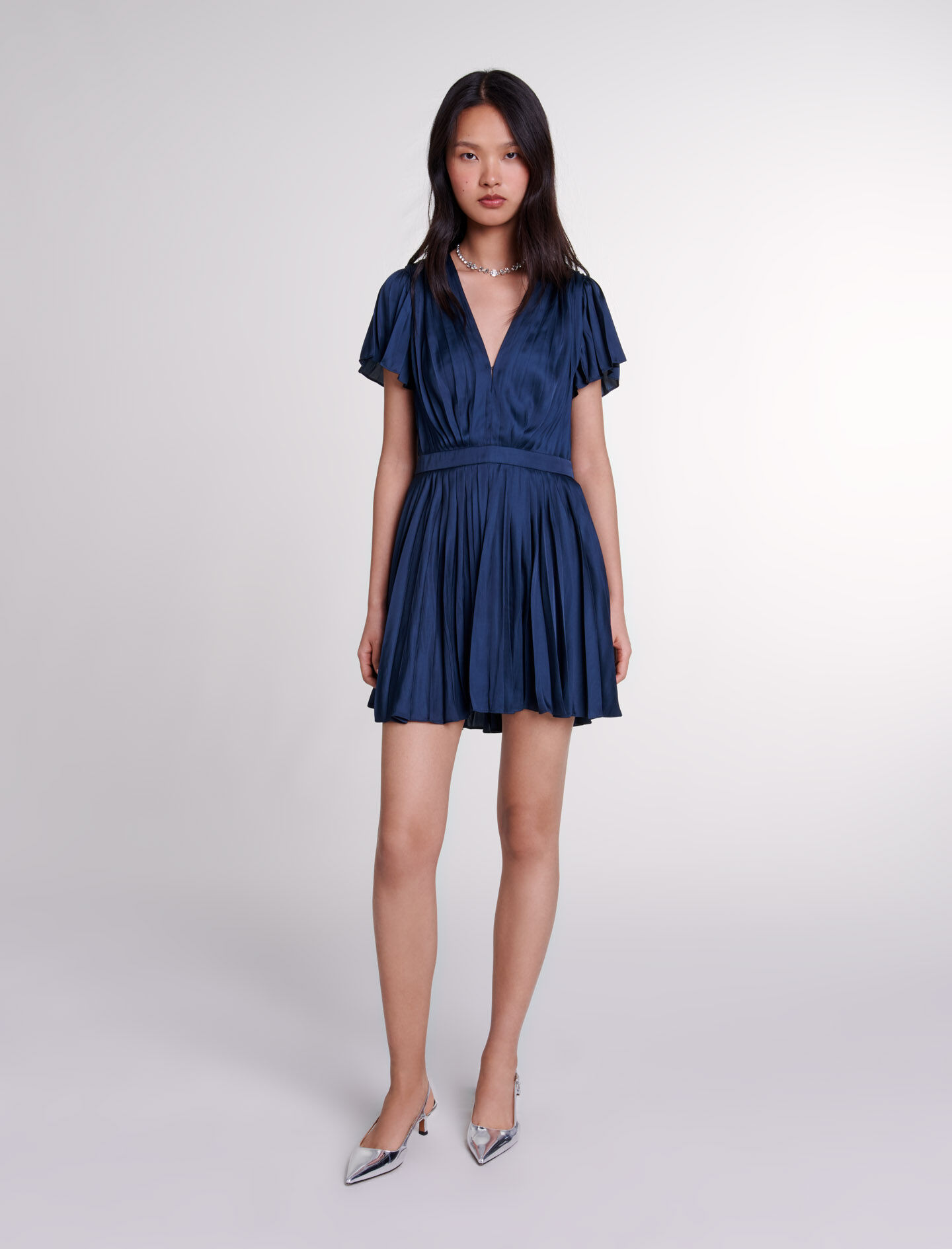 Women s Blue dresses The Latest Styles Maje