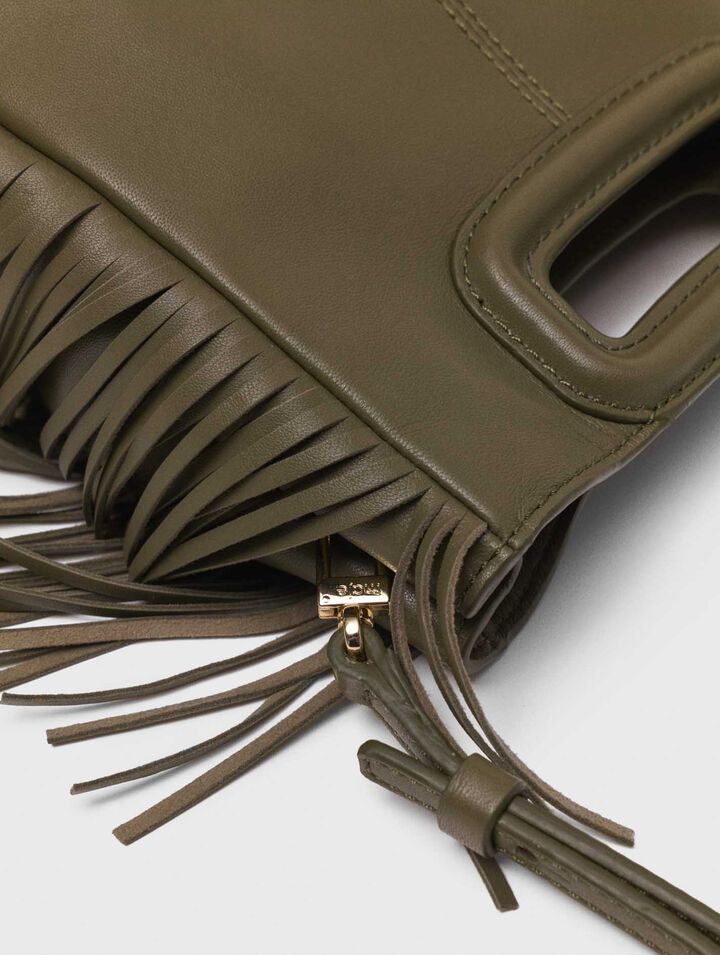 Smooth leather M bag