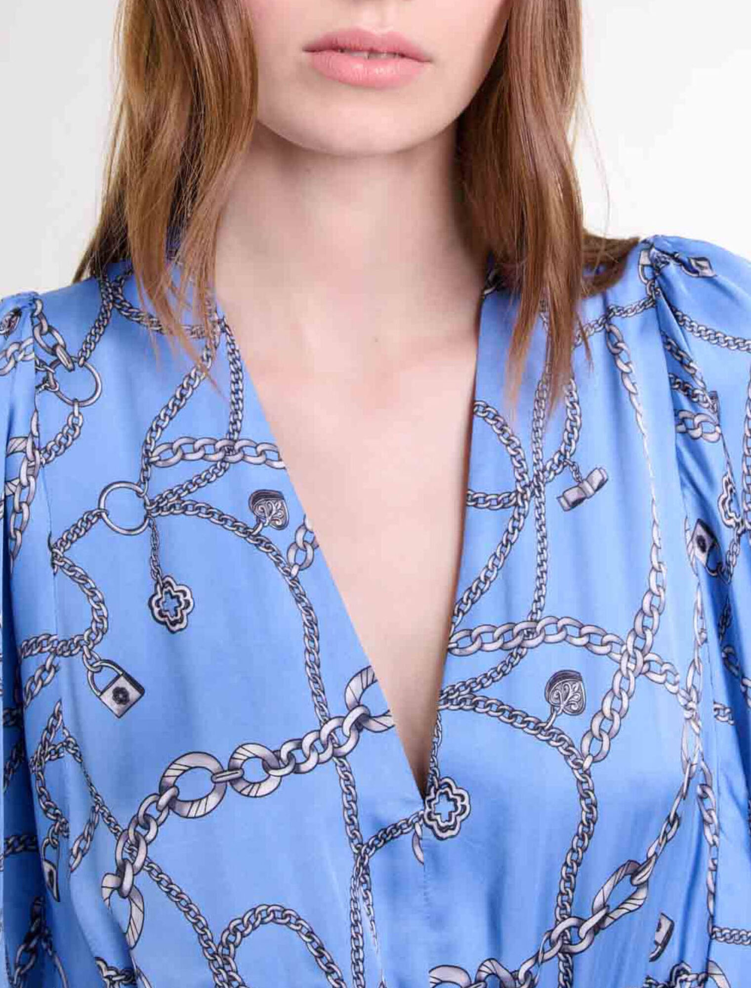 Patterned maxi dress