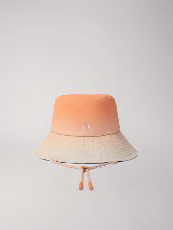 Gradient bucket hat
