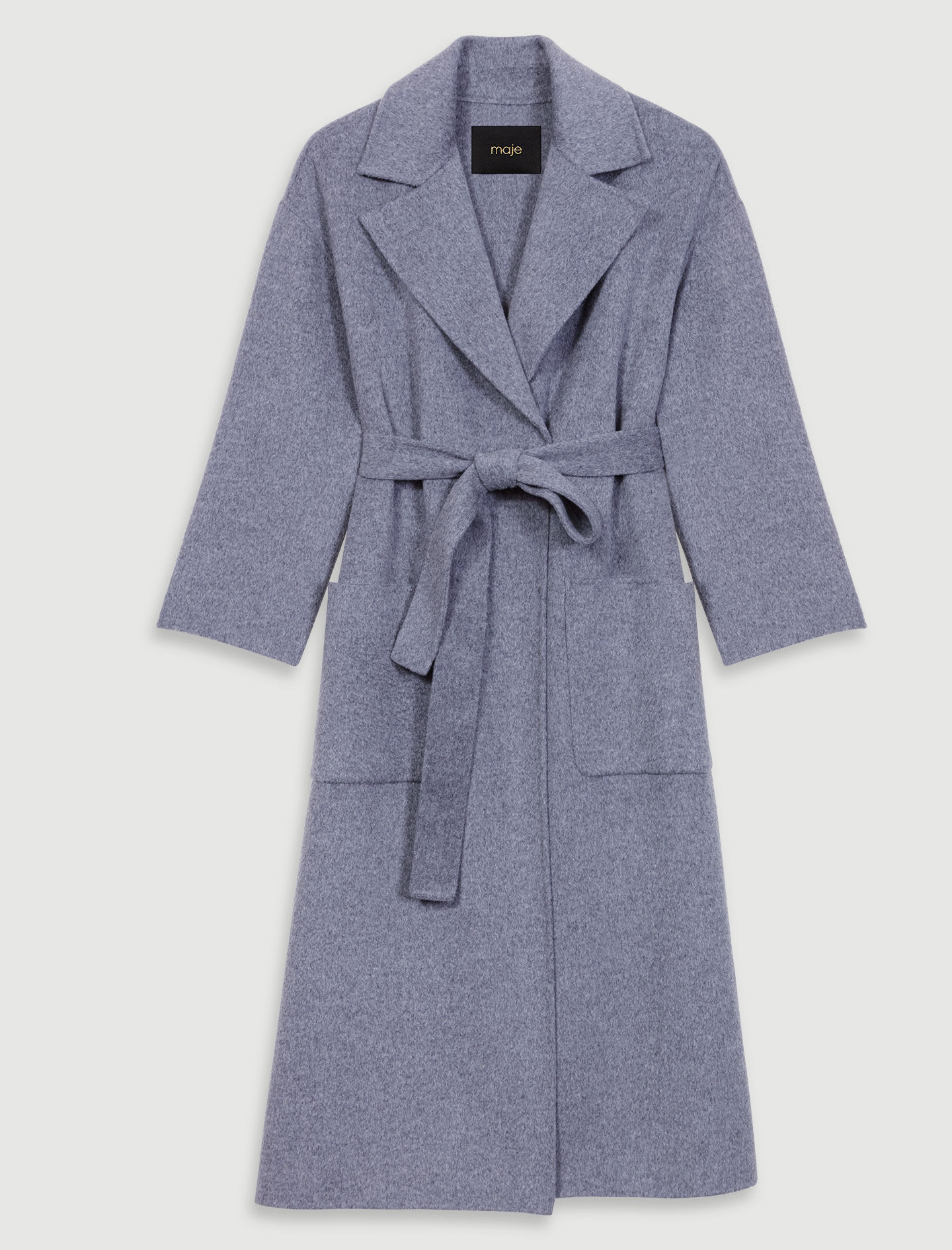 Women s Long coats The Latest Styles Maje