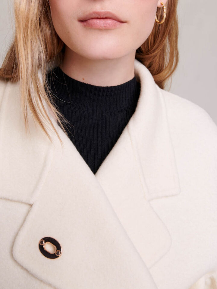 Structured wool jacket