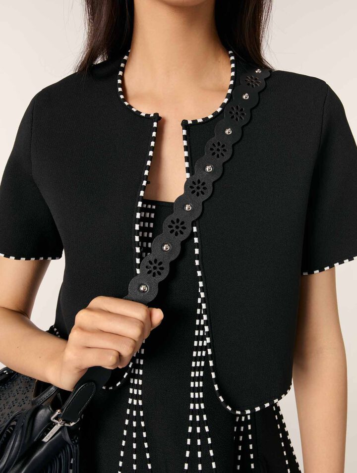 Cropped cardigan