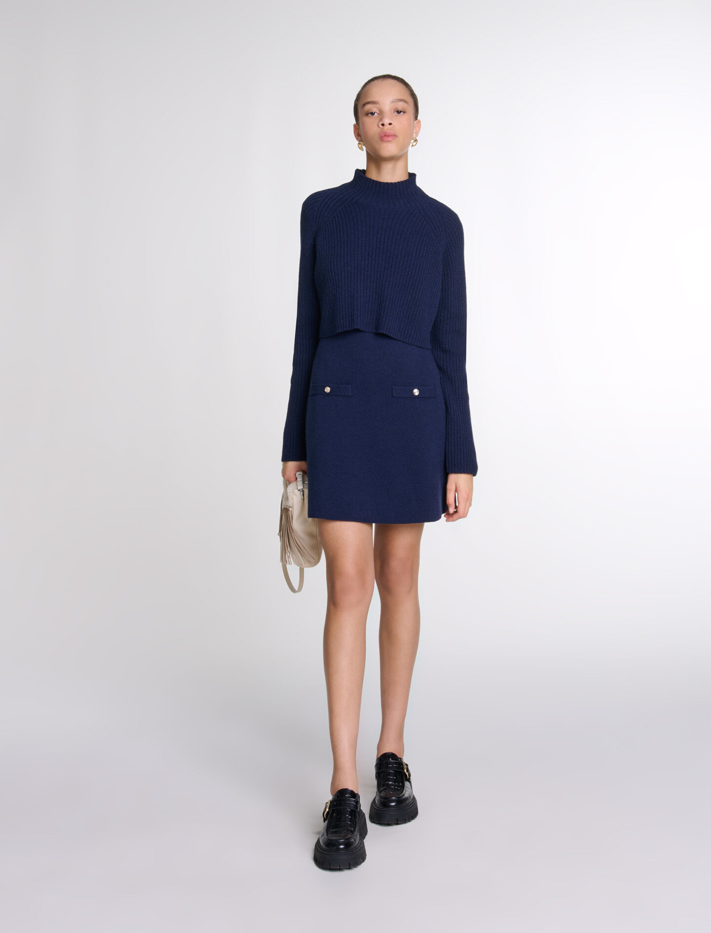 Women s Blue dresses The Latest Styles Maje