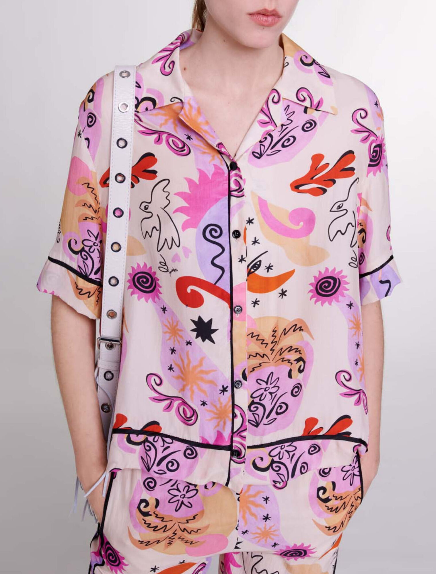 Silk shirt