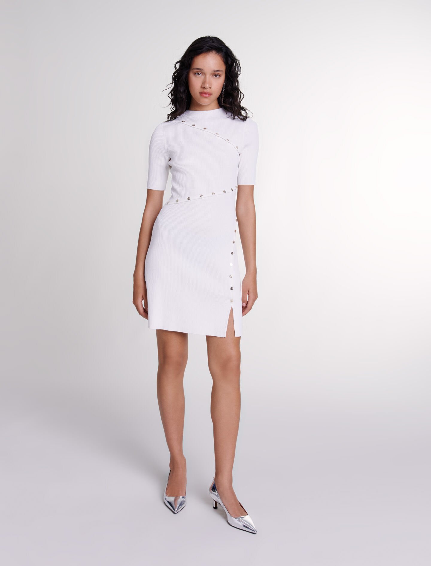 Women s White dresses The Latest Styles Maje