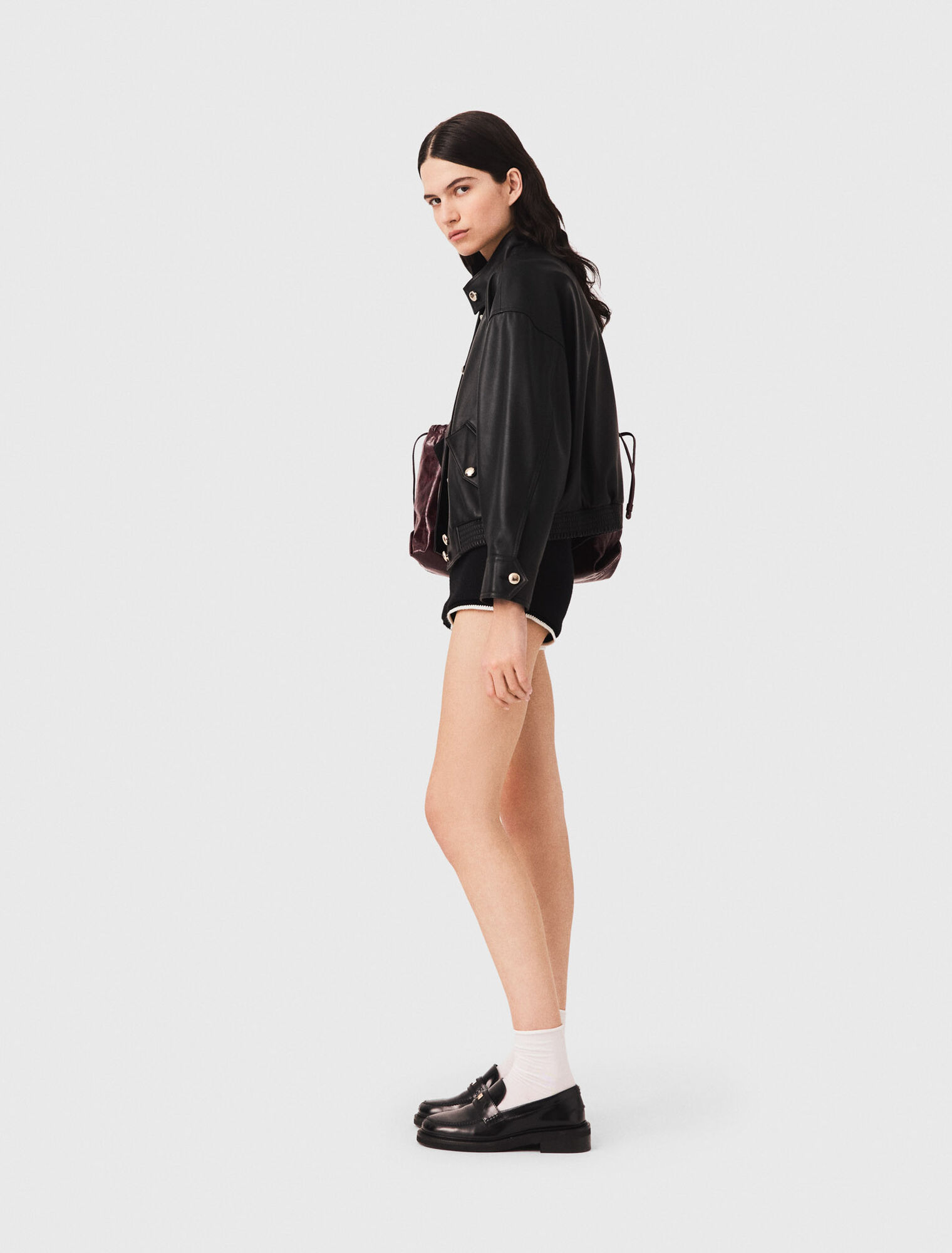 Leather jacket