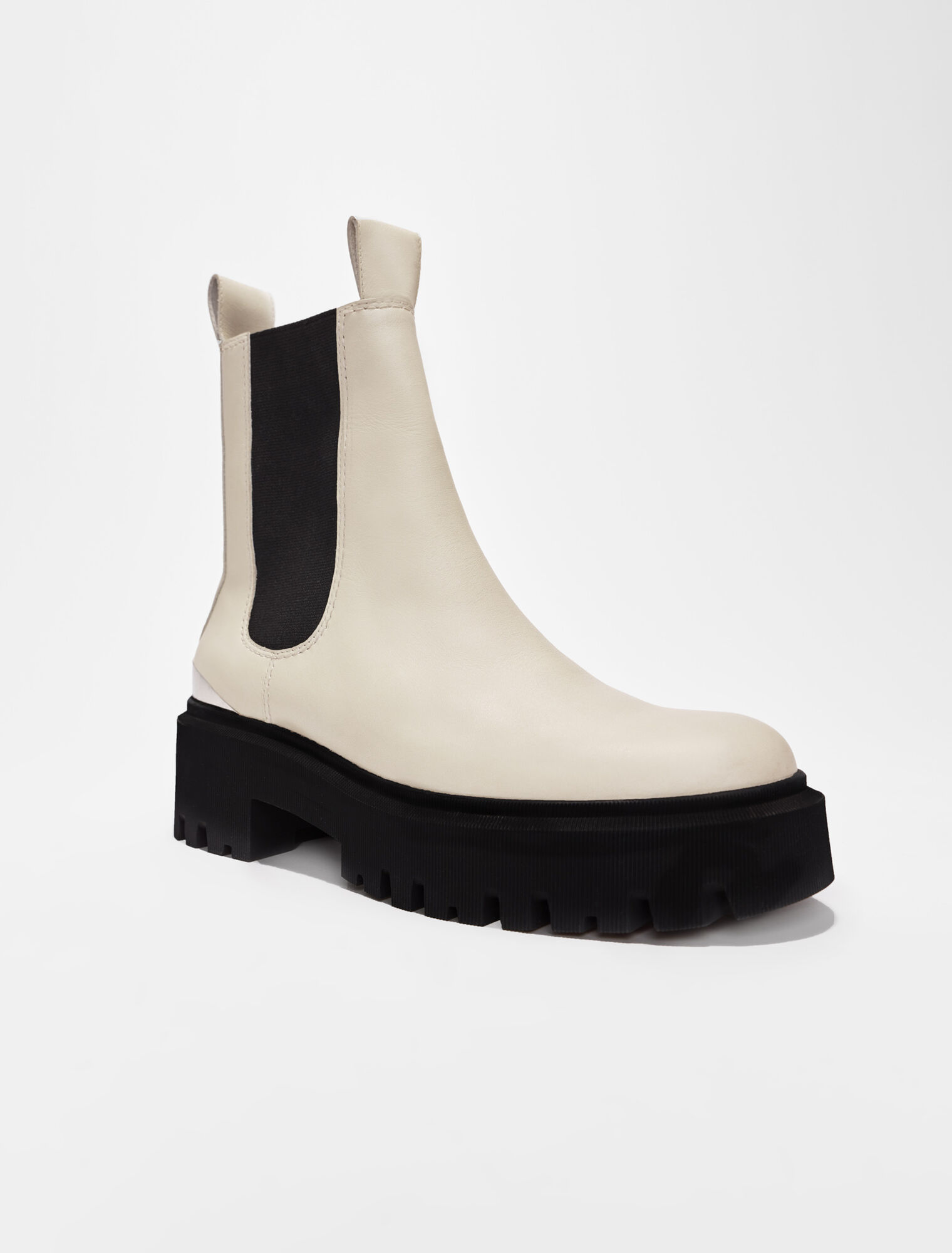 Platform Chelsea boots