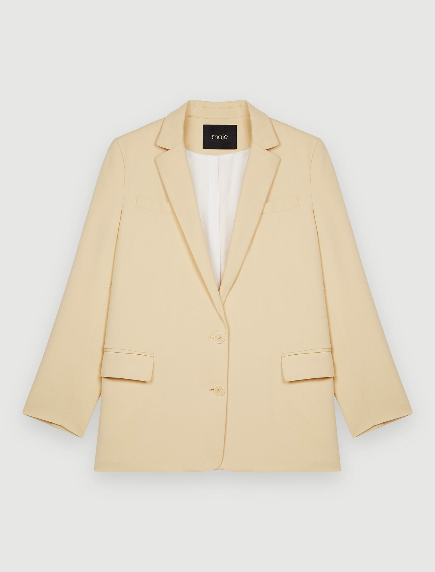 Loose-fitting suit jacket