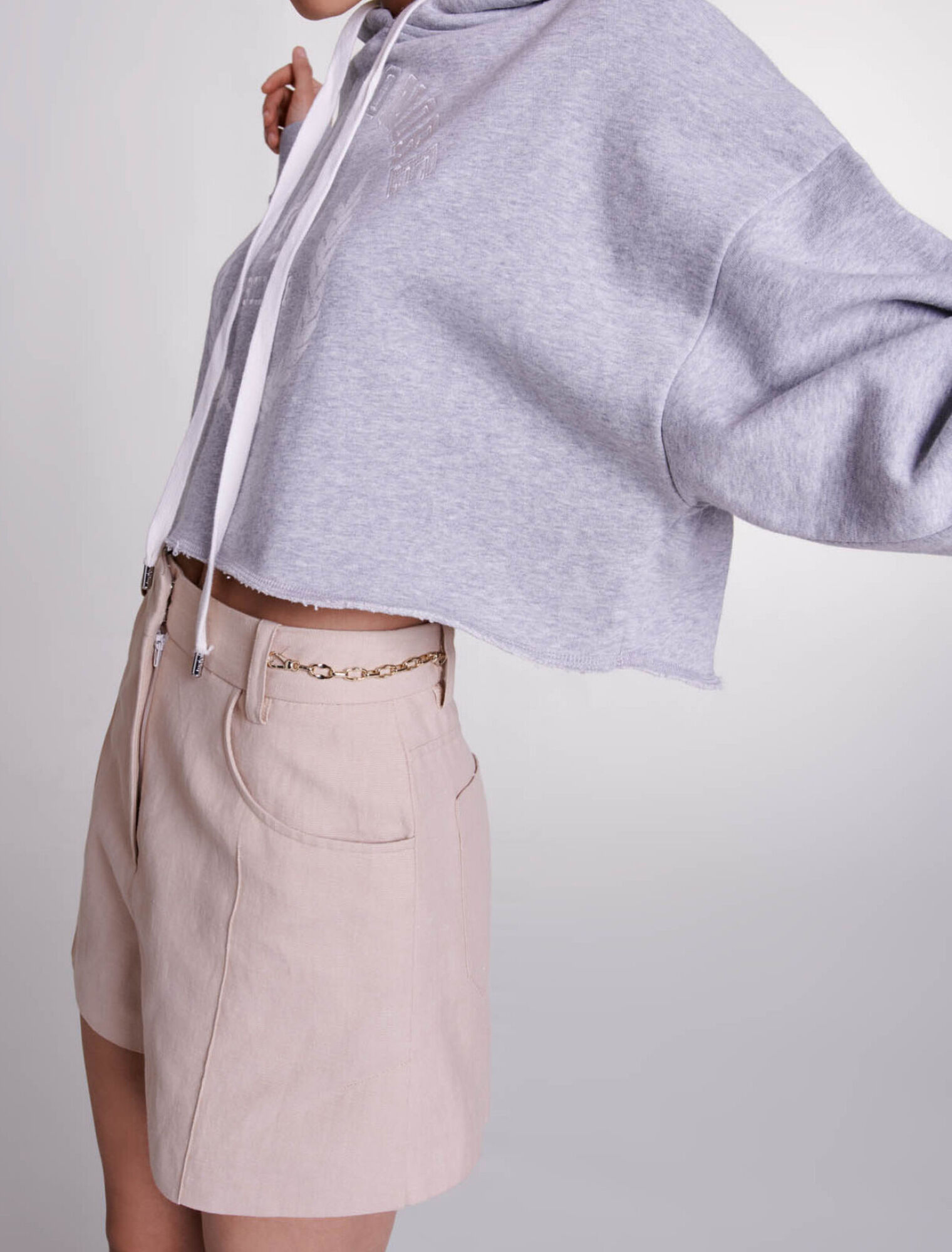 Linen shorts