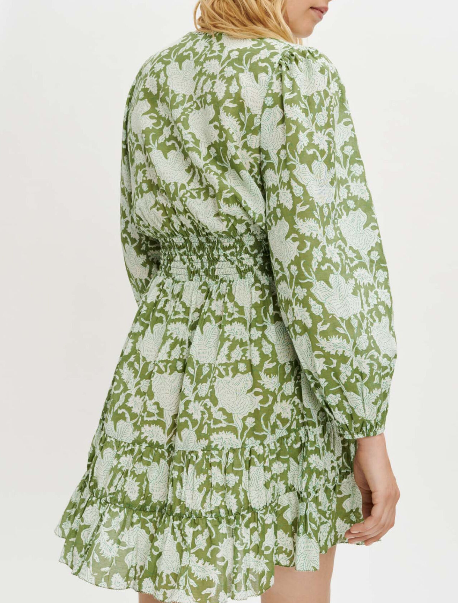 Short printed dress
