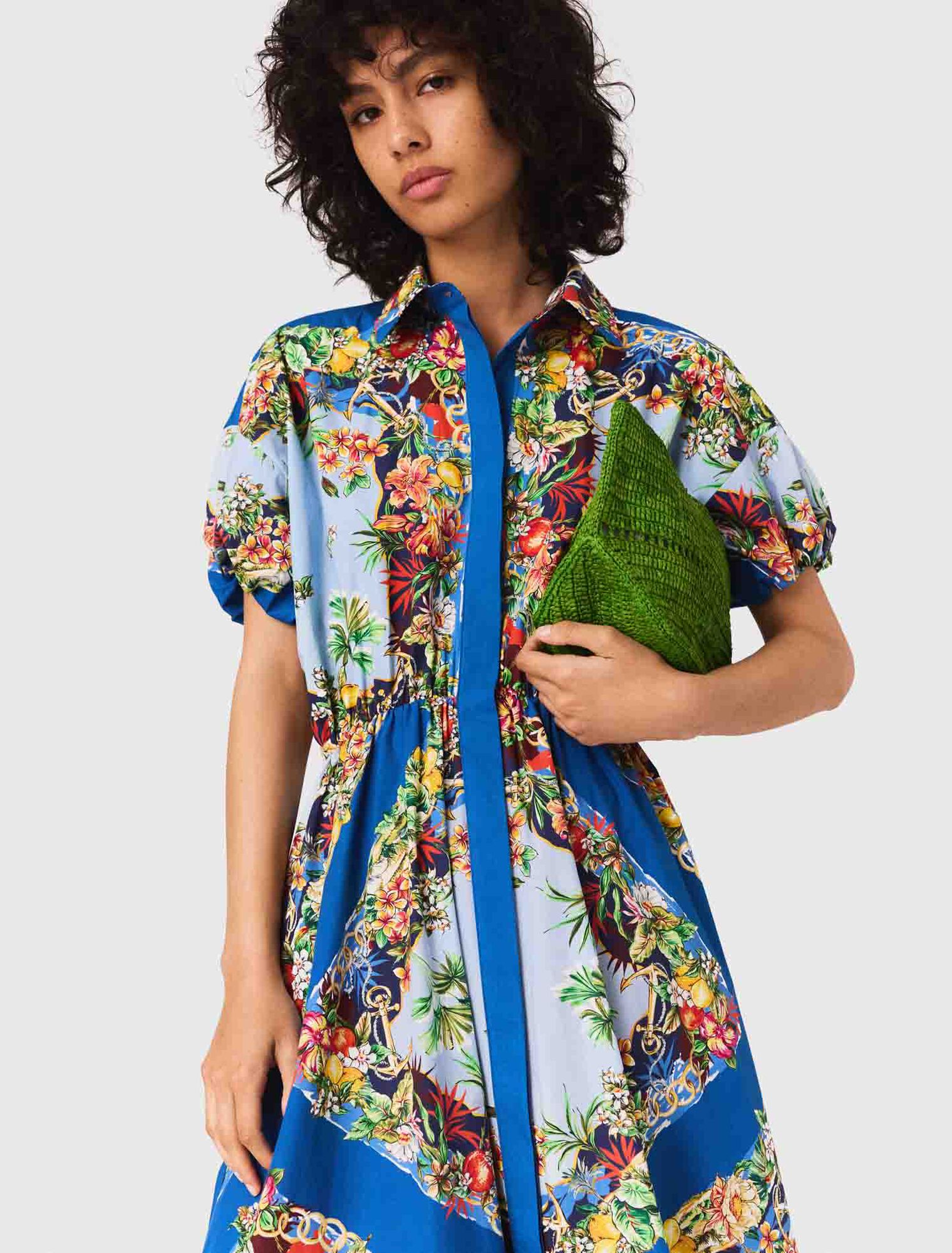 Patterned maxi dress