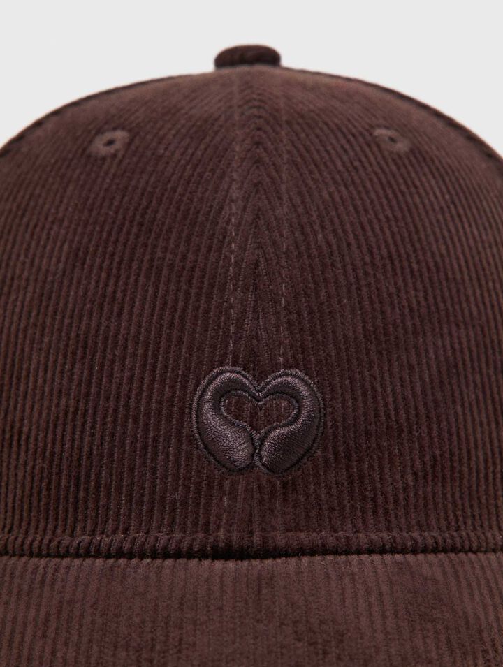 Corduroy cap