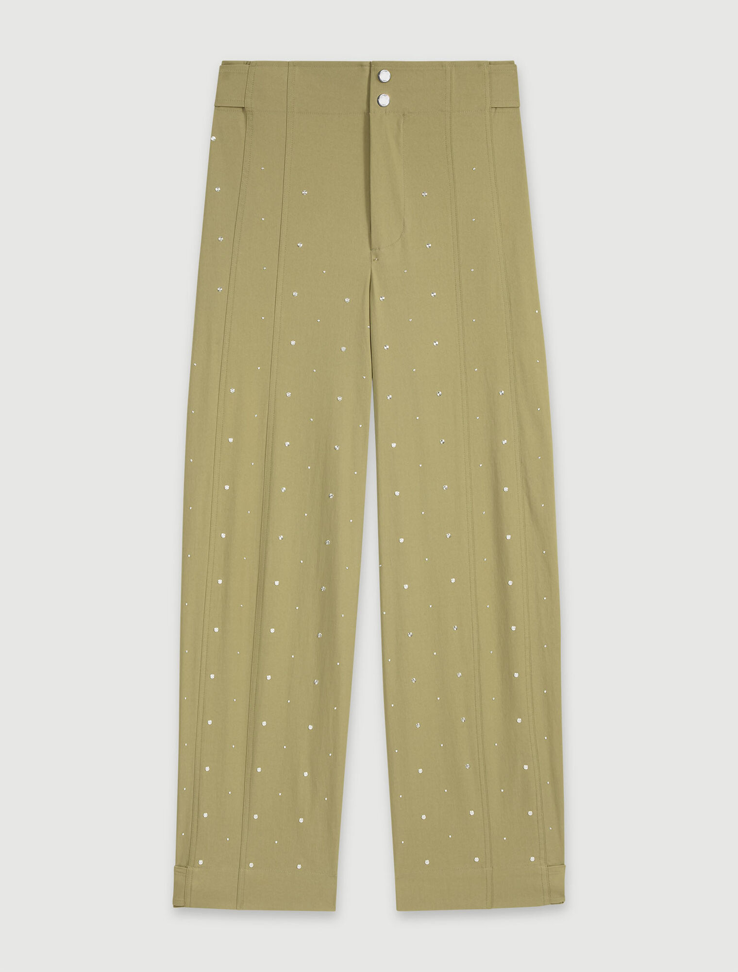 Studded baggy trousers