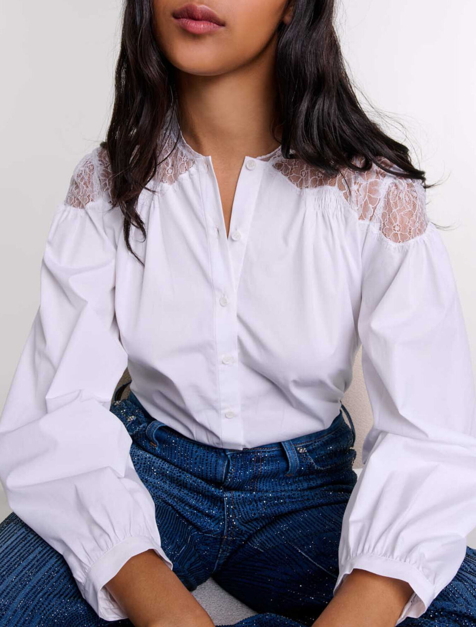 Lace shirt