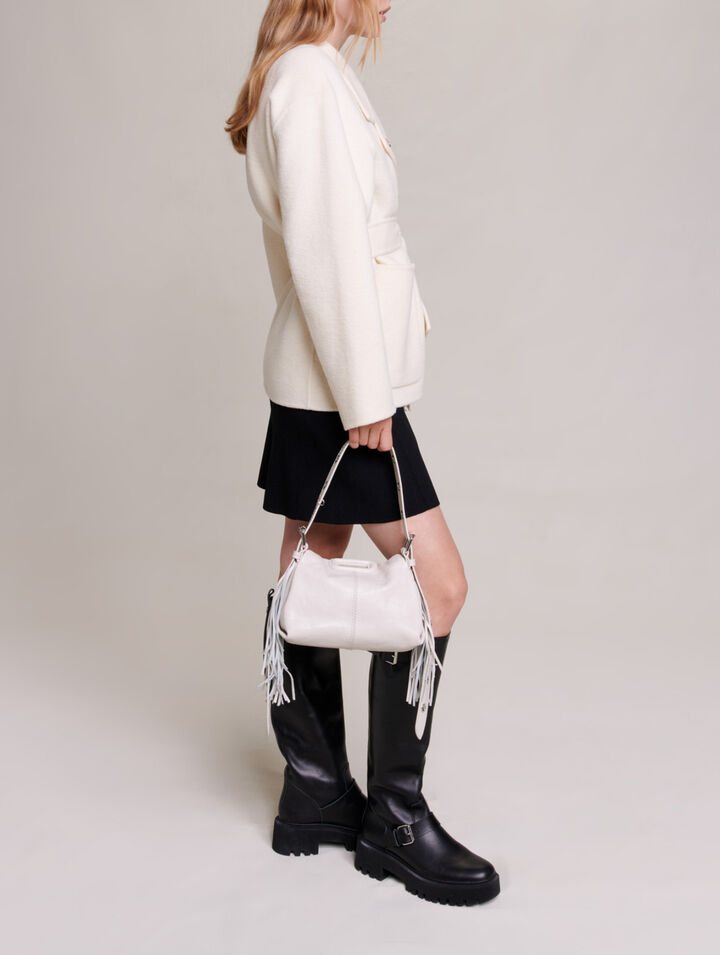 Structured wool jacket