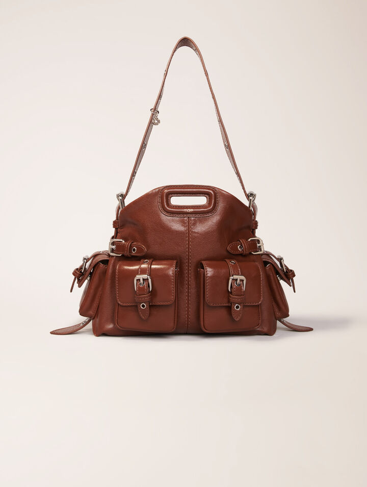 Miss M Mini cargo leather bag
