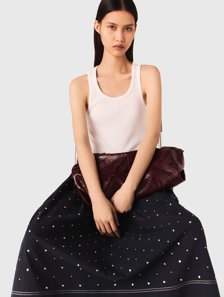 Rib knit tank top