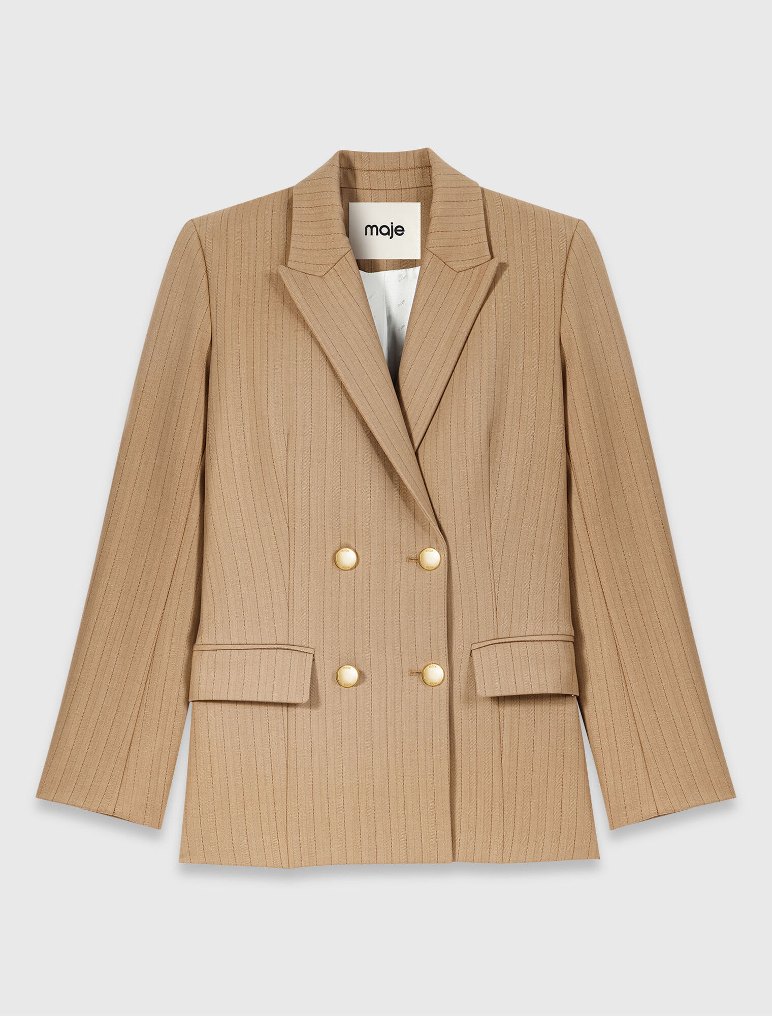 Double-breasted suit jacket