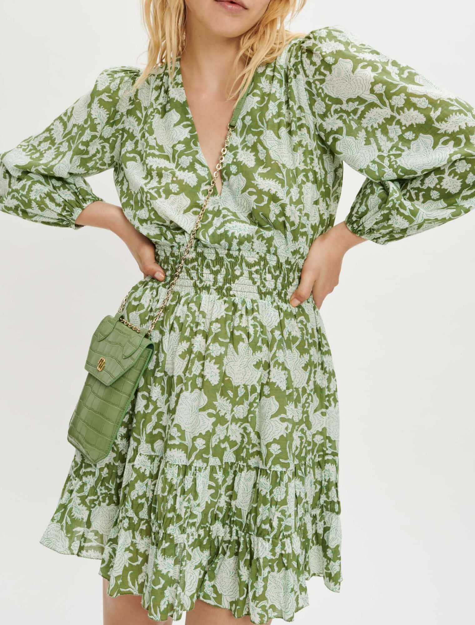 Short printed dress