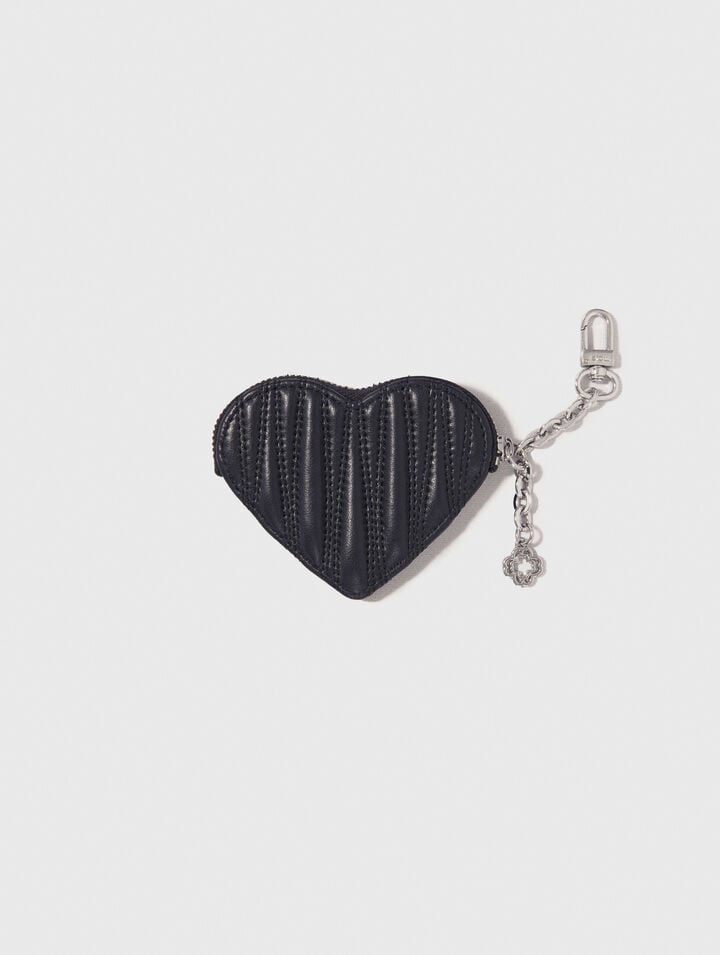 Quilted heart purse
