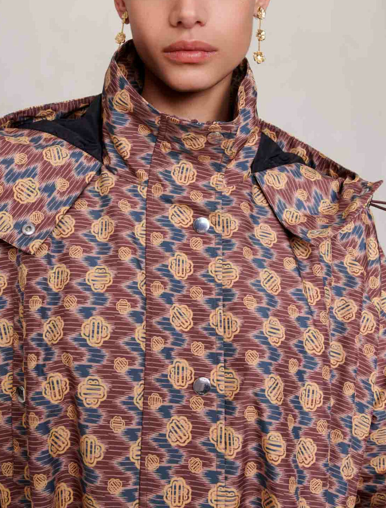 Monogram coat