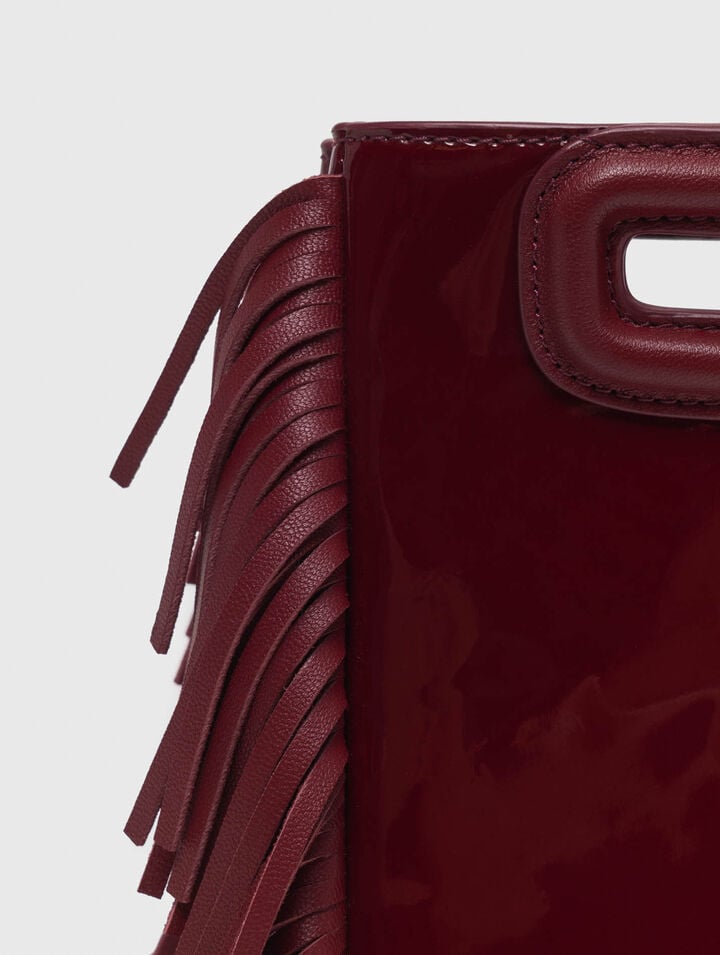 Smooth leather mini M bag