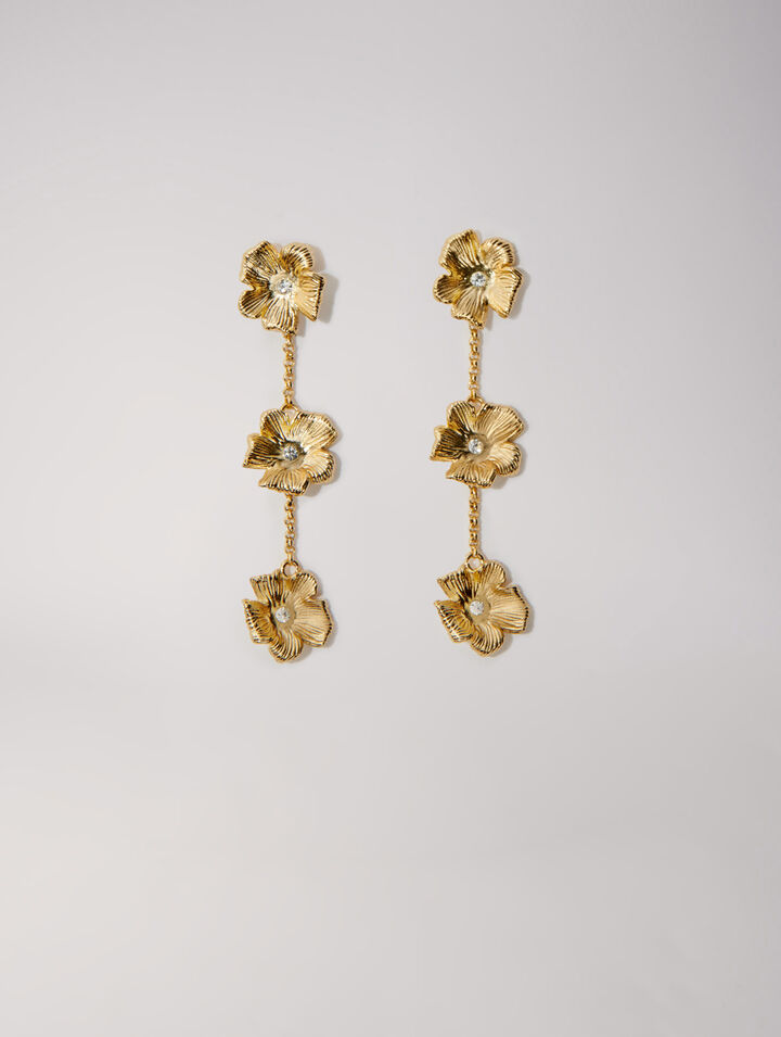 Flower earrings