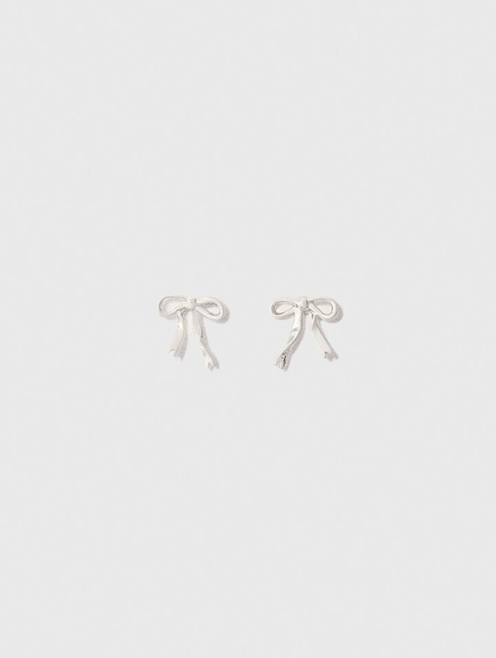 Small bow earrings