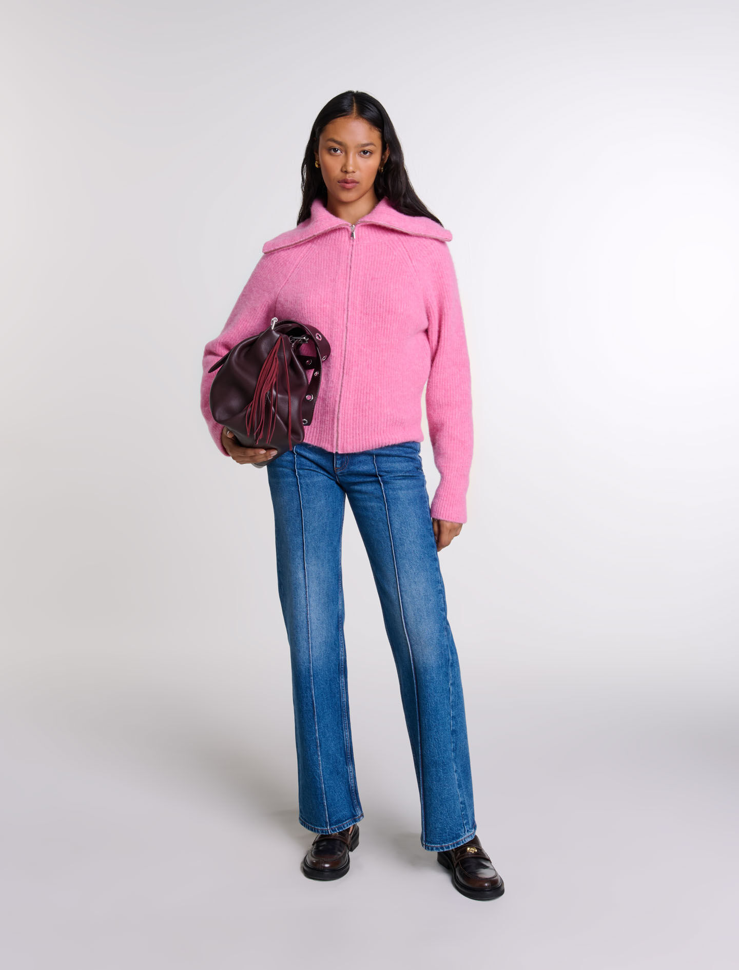 Maje cardigan sale outlet