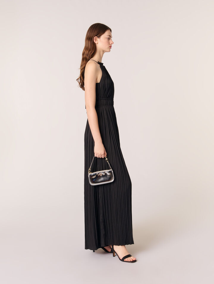 Mirrored leather Sarah pouch
